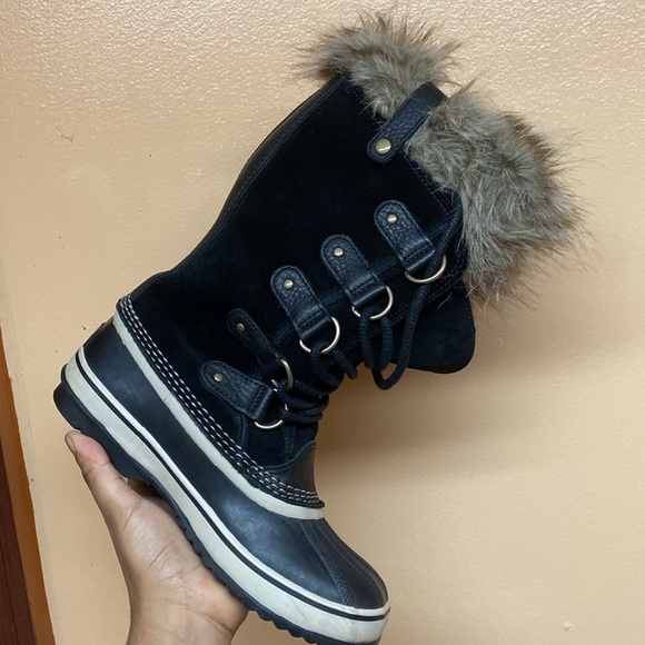 Sorel Joan Of Arctic Waterproof boots “Black Quarry” - Picture 16 of 17